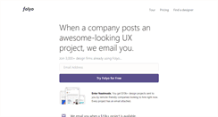 Desktop Screenshot of folyo.me